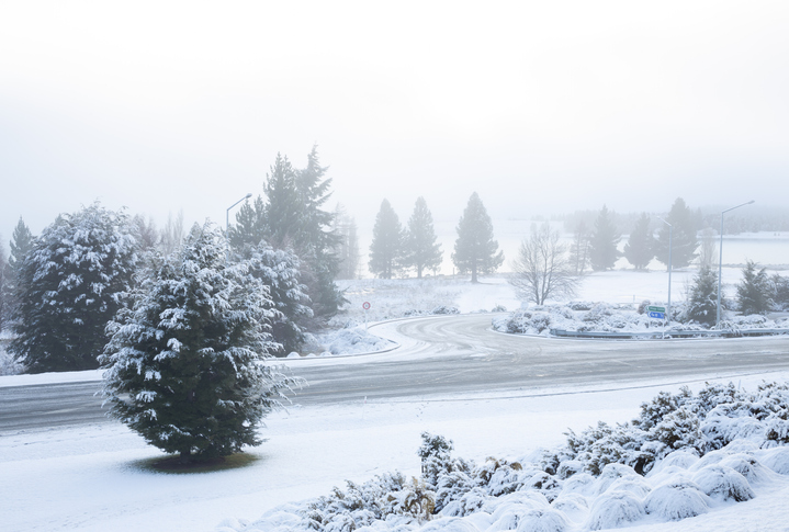 Canterbury's inland towns are being chilled by sub-zero temperatures after a freezing start to...