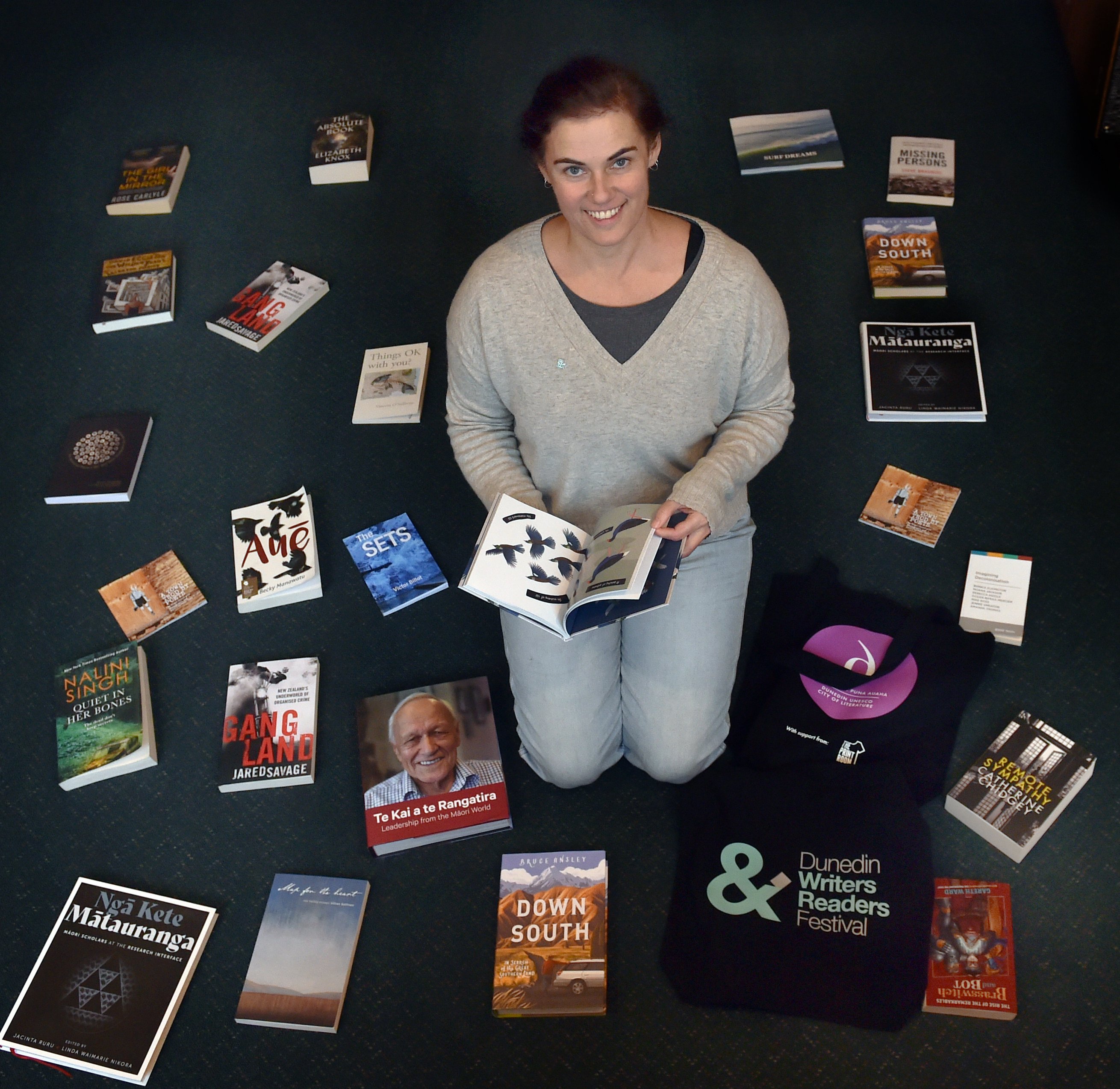 Dunedin Writers & Readers Festival director Hannah Molloy is excited for the start of the...