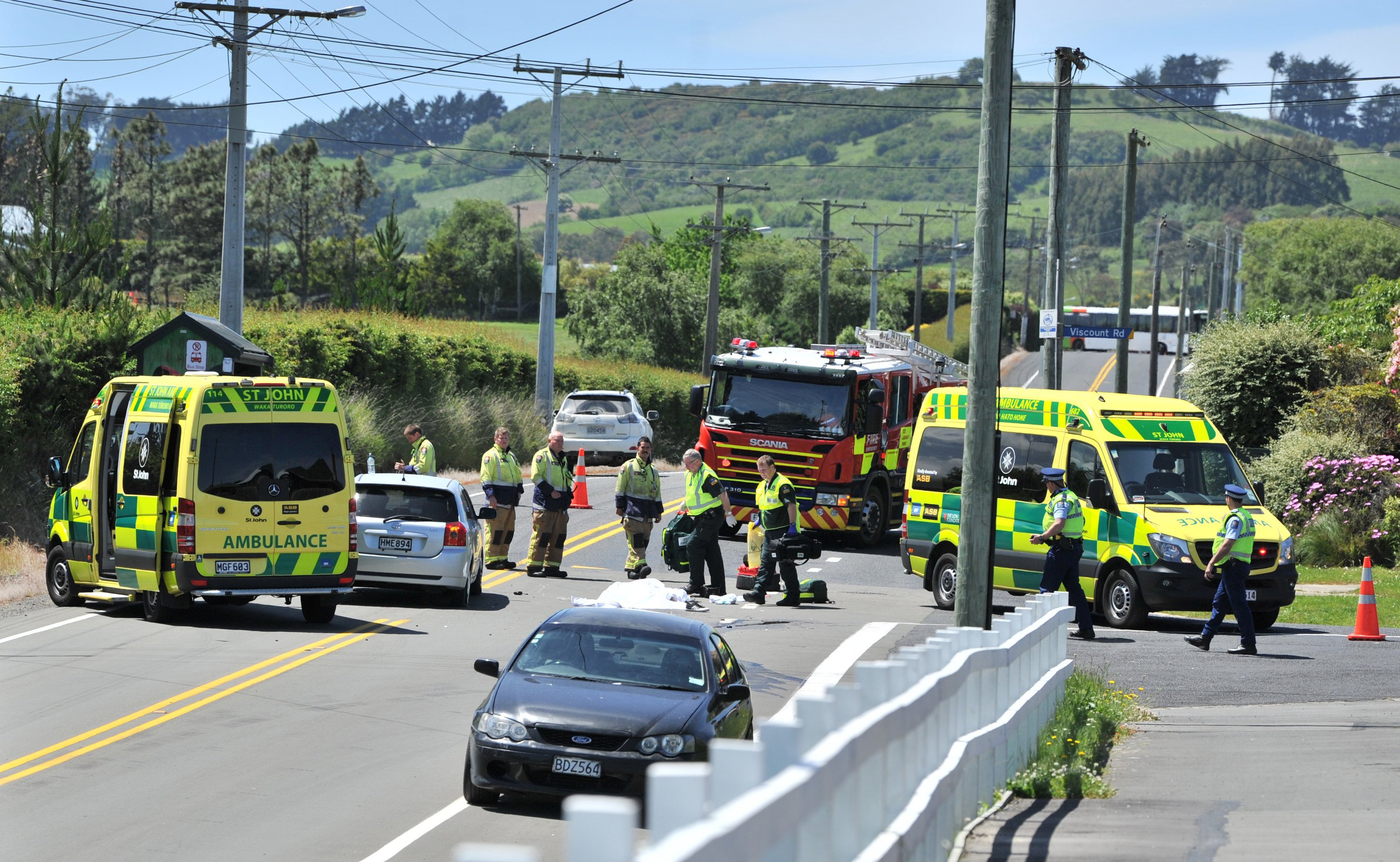 Motorcyclist Jaydon Tackney died after a collision at the intersection of Brighton and Viscount...