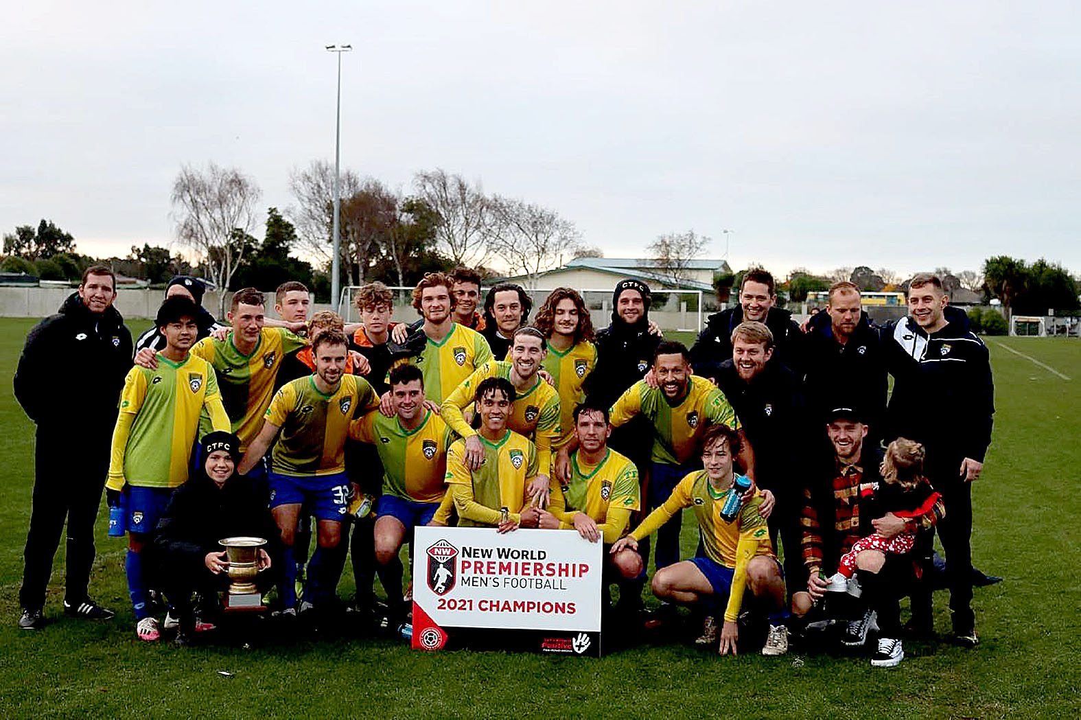 Cashmere Technical won their fourth straight Mainland Football premiership after they drew with...