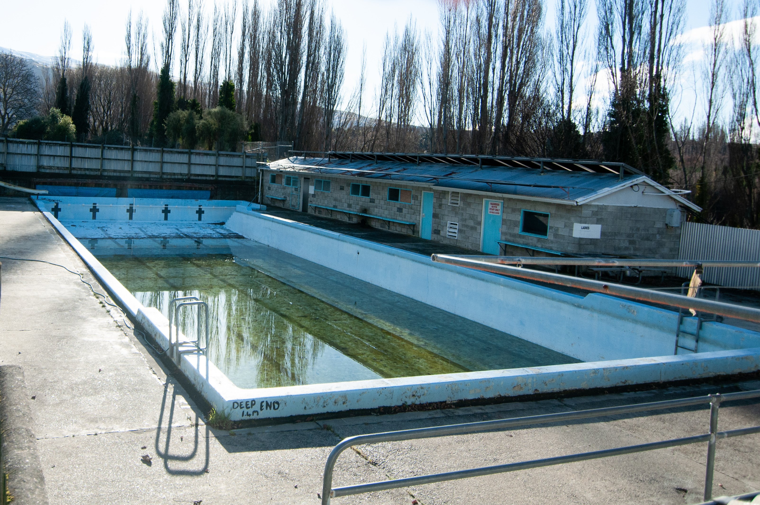 The 89-year-old Roxburgh pool is set to go as funding for a community-led replacement nears its ...