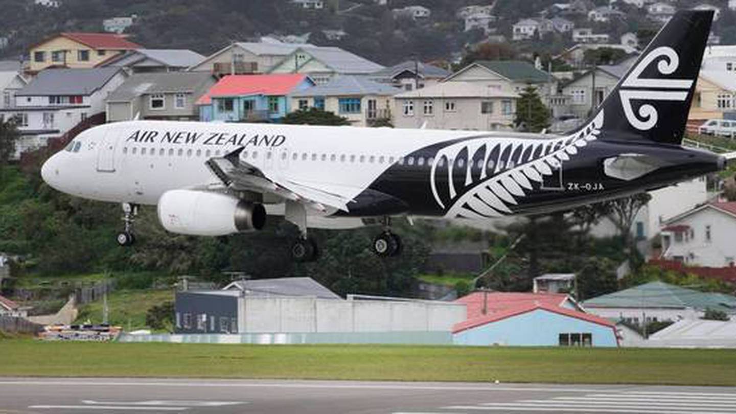 An Air New Zealand flight was forced back to Wellington this morning after it couldn't land in...