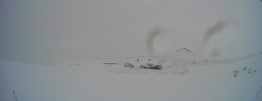 The Crown Range this morning. Photo: MetService 