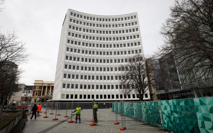 The Distinction Christchurch Hotel is being used as a one of the isolation facilities. Photo: RNZ...