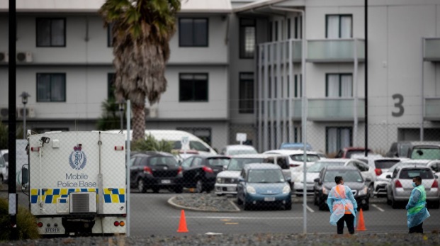 The Jet Park MIQ facility in South Auckland. Photo: NZ Herald 