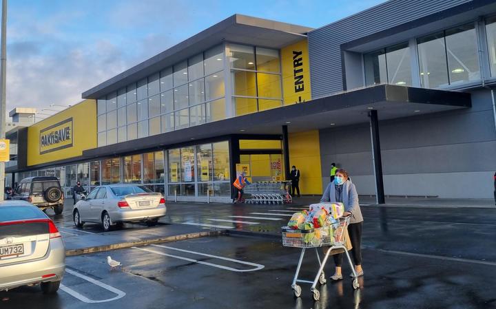 A Pak'nSave supermarket in Christchurch on Wednesday. Photo: RNZ