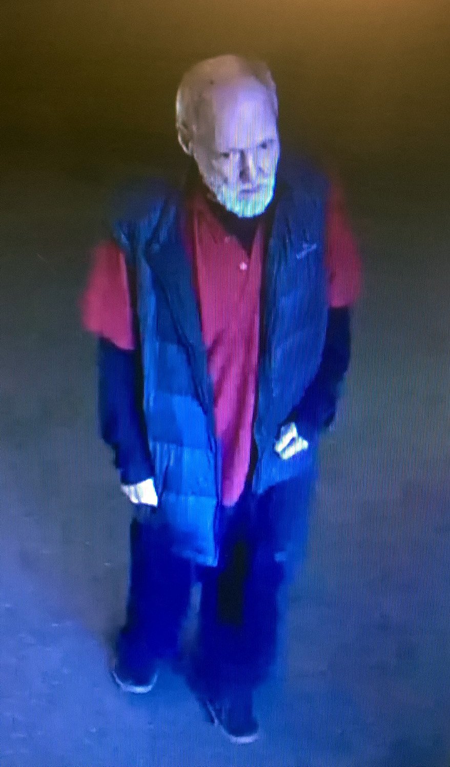 A CCTV image of Gordon Mclean