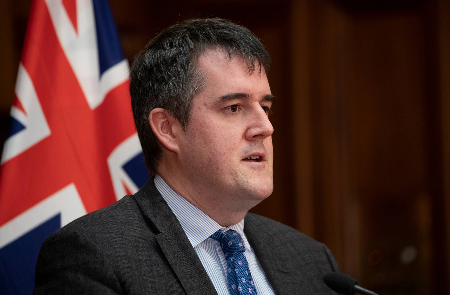 National Party Covid-19 spokesman Chris Bishop. Photo: NZ Herald 