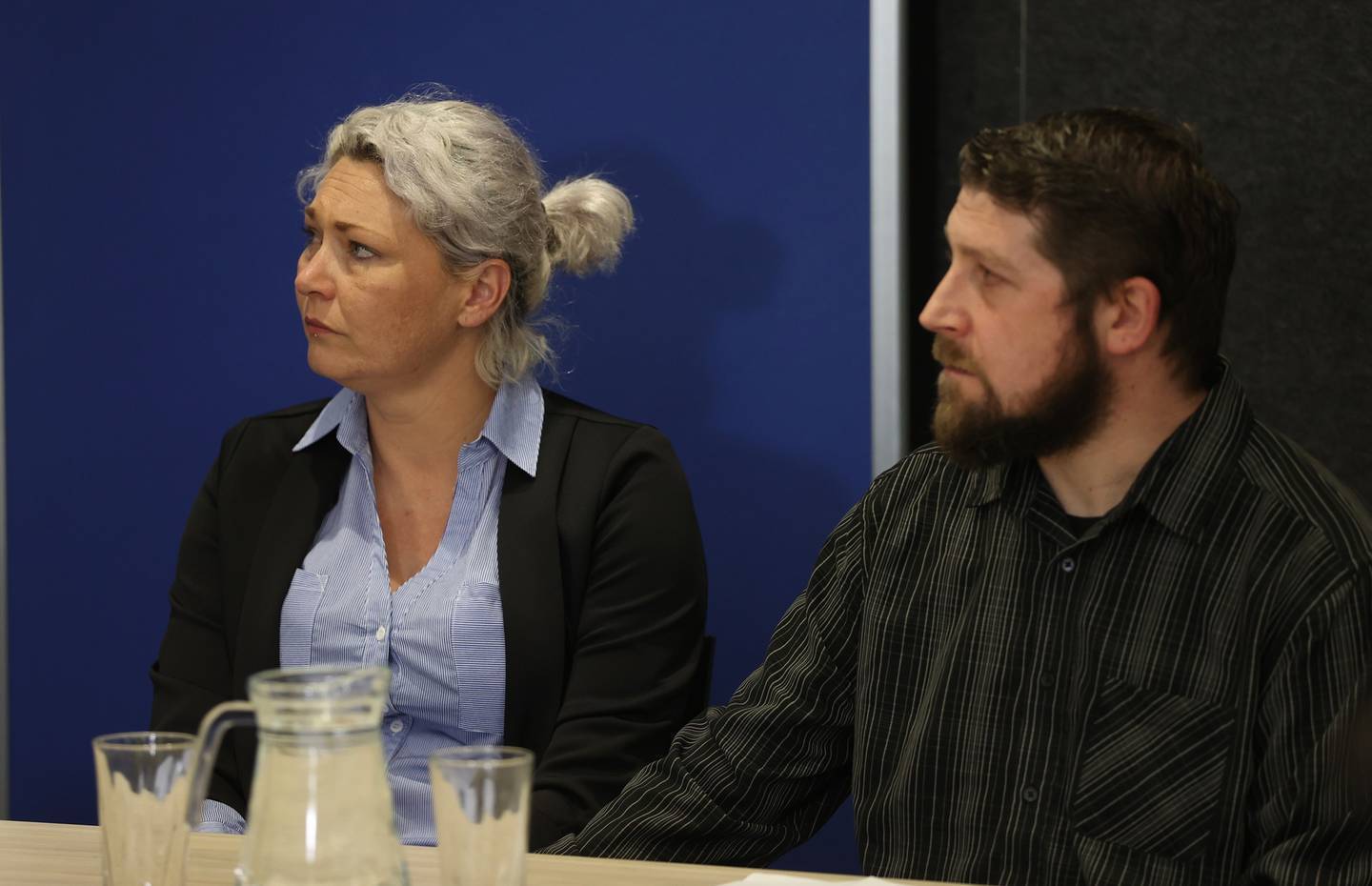 Connor's parents Cheryl Merrin and James Whitehead. Photo: NZ Herald