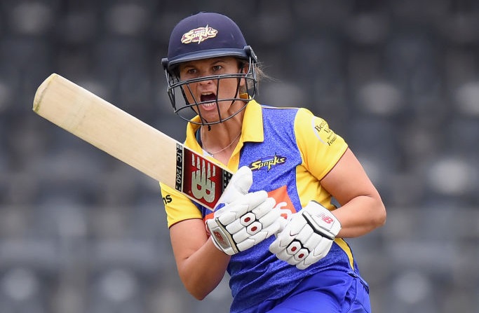 Suzie Bates contributed the lion’s share of runs for the Sparks in Queenstown. Photo: Getty...