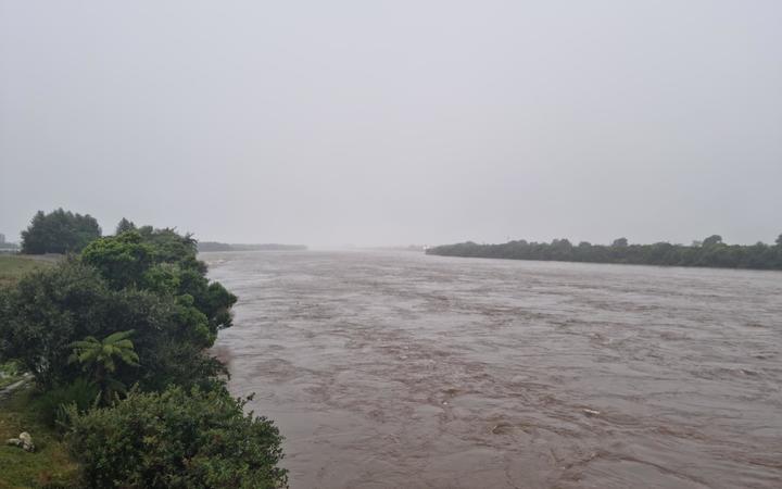 Civil defence officials are worried about the heavy rain flooding the Buller River which is...