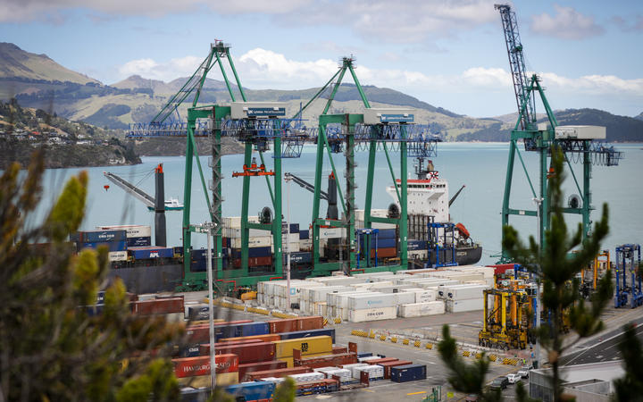 The death at Lyttelton Port is the second in a week. Photo: RNZ