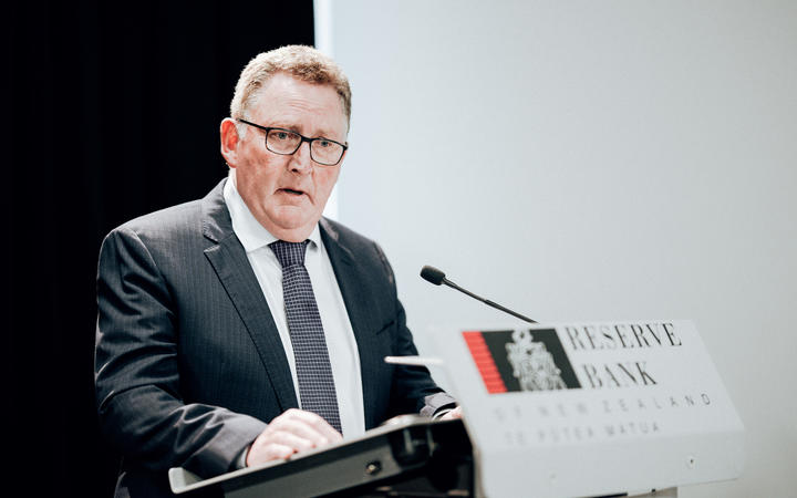 Reserve Bank governor Adrian Orr. Photo: RNZ 