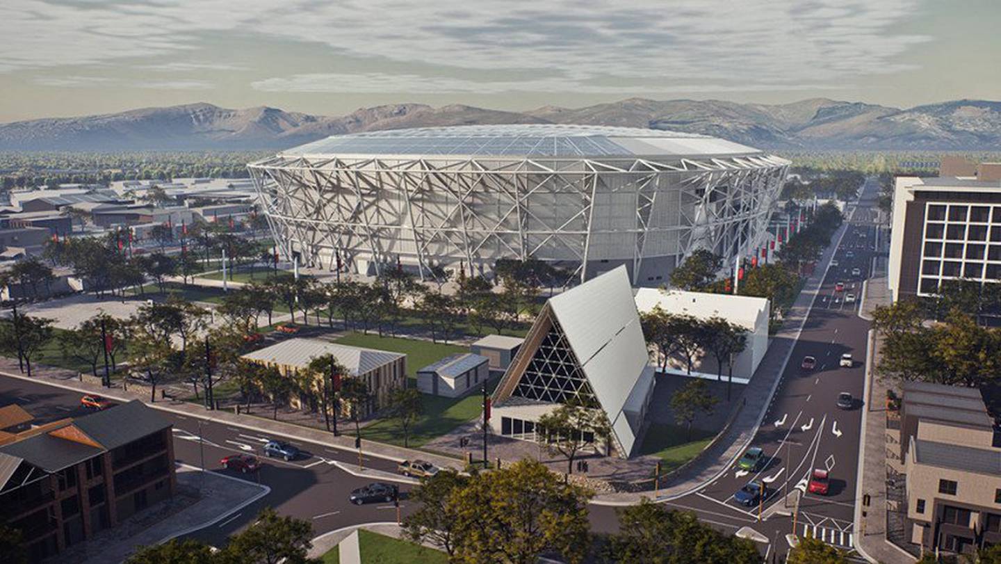 The planned new multi-use stadium. Image: Supplied