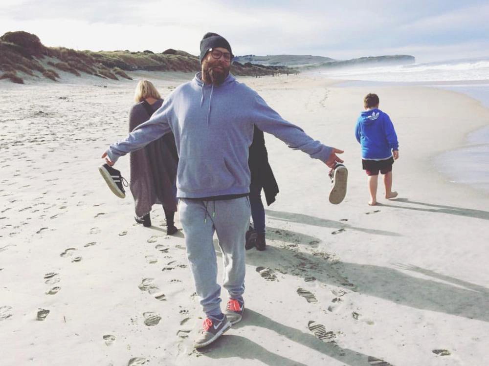 Jayren Dixon with his family. PHOTO: SUPPLIED