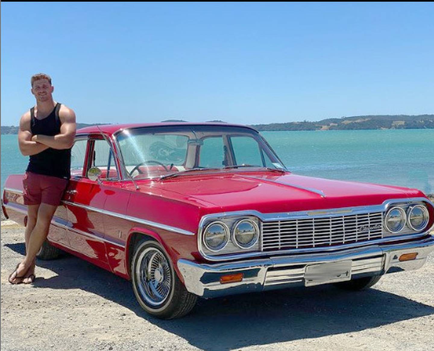 Dalton Papalii posted this photo on social media of his Chevrolet Impala with the caption "My...