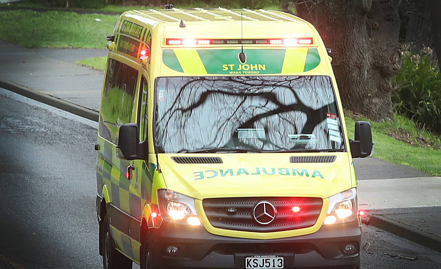 St John ambulance. Photo: NZ Herald