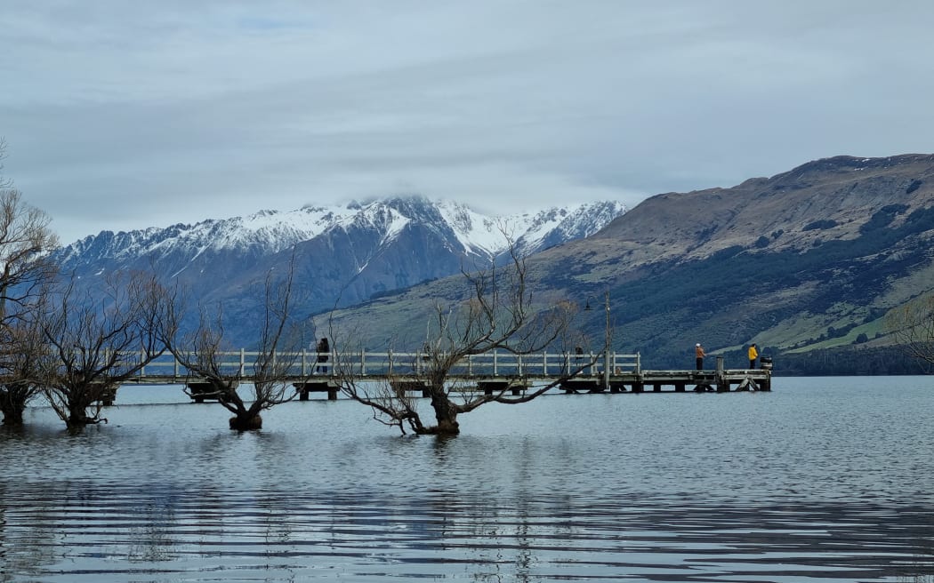 The Glenorchy wharf. Photo: RNZ