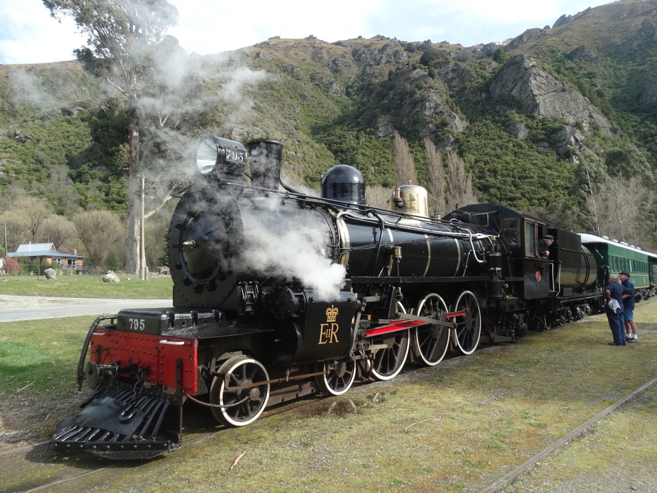 The historic Kingston Flyer yesterday set off on its first commercial public journey in nine...