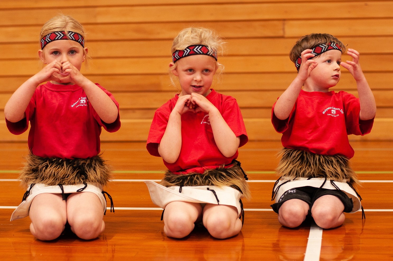 Children and their whanau gathered for a celebration of community and learning at the Cromwell...