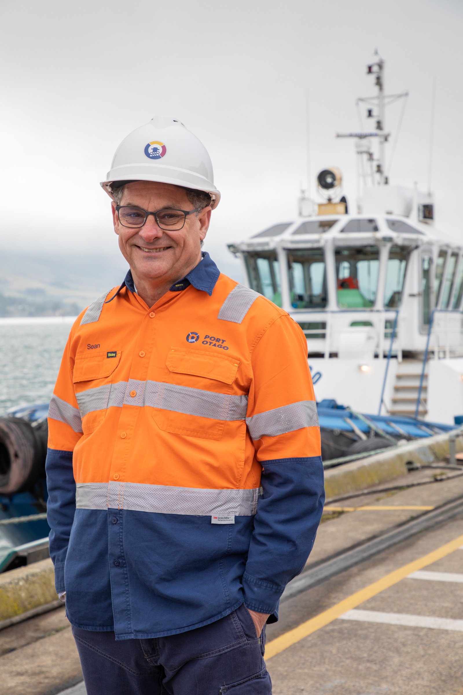 Retiring Port Otago general manager marine Captain Sean Bolt is unsure of what his next challenge...