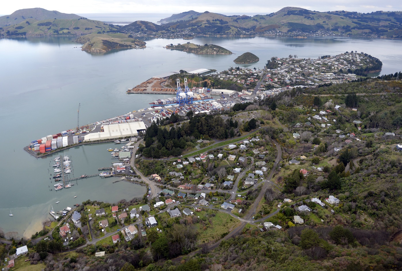 A cocaine bust at Port Chalmers last month has been linked to international drug cartels. Photo:...