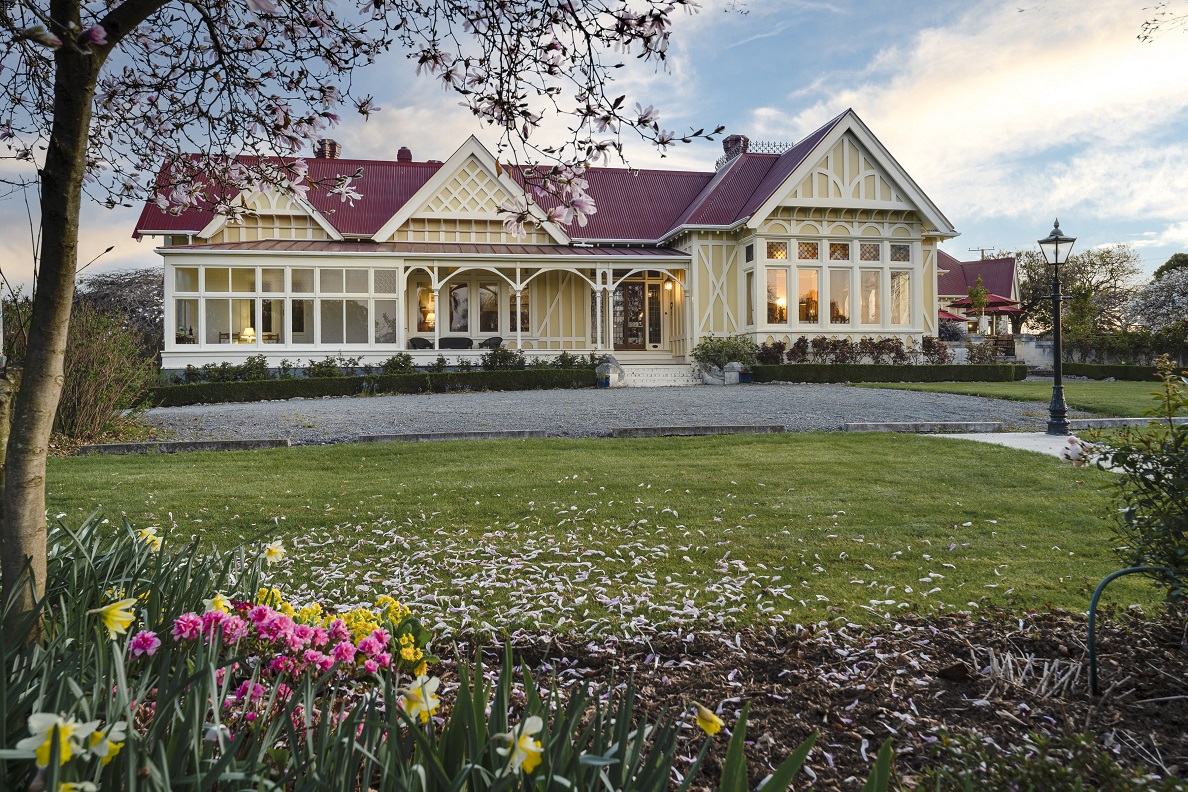 Oamaru’s boutique Pen-y-bryn Lodge is for sale. Photo: Supplied