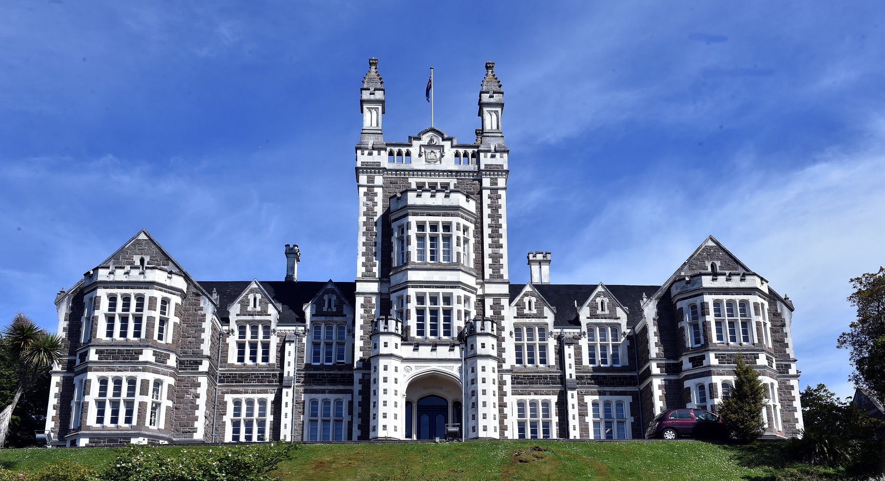 The Tower Block of Otago Boys’ High School is on a register for earthquake-prone buildings, but...