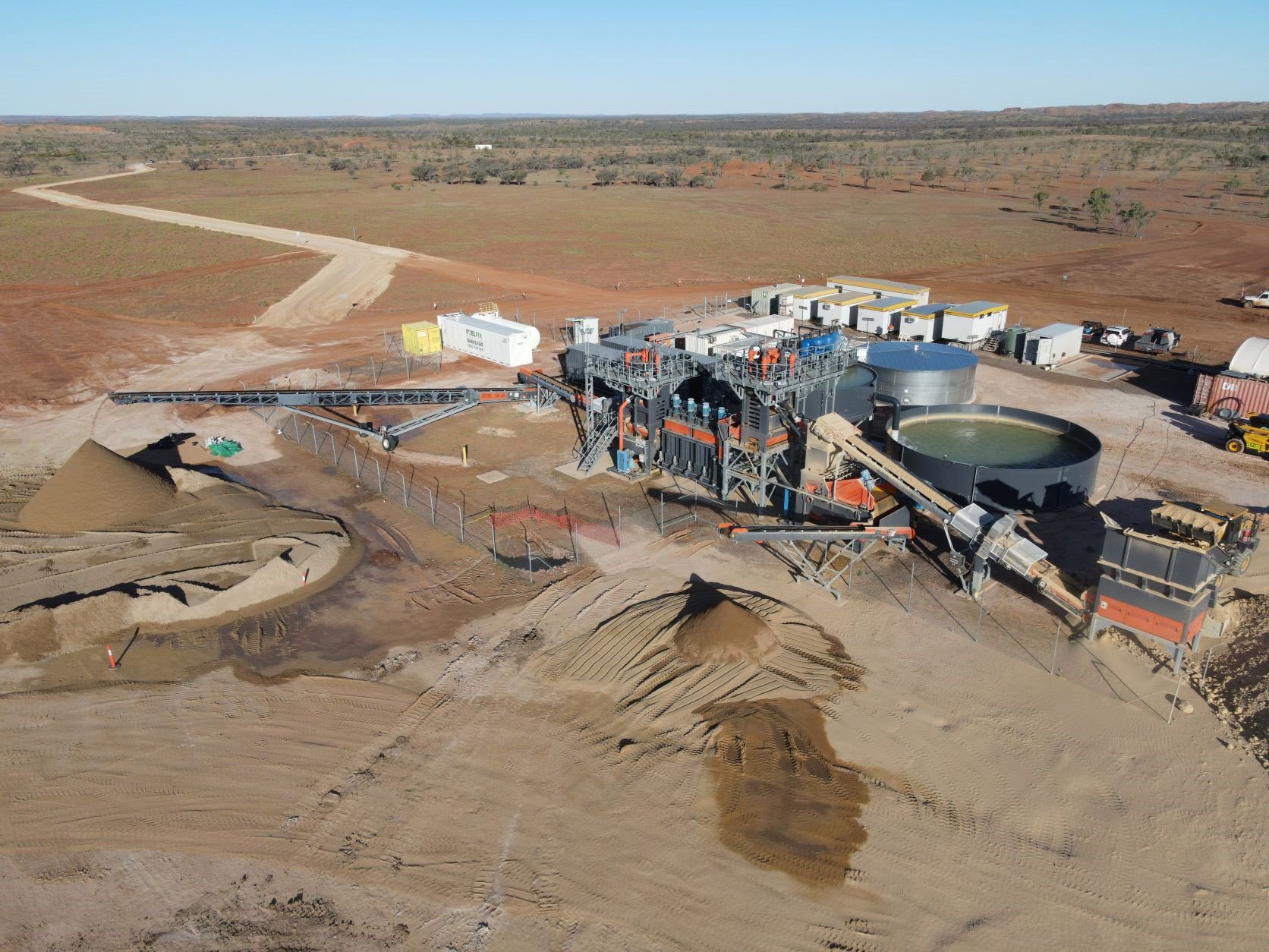 The newly commissioned Ardmore Mine in Queensland produces phosphate rock being trialled by...