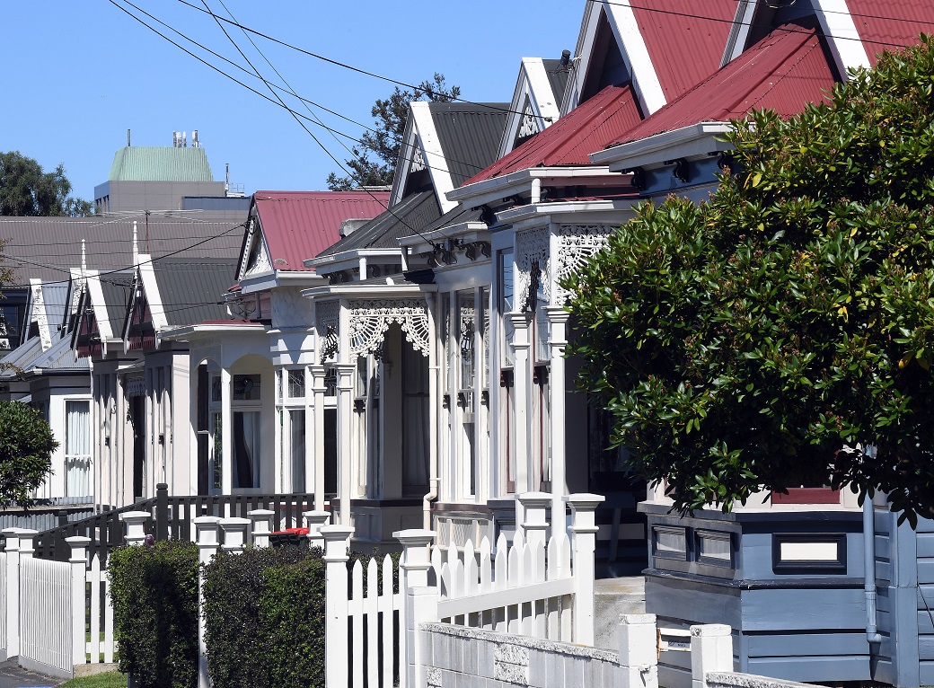 Castle St in Dunedin's student area. Photo: Stephen Jaquiery