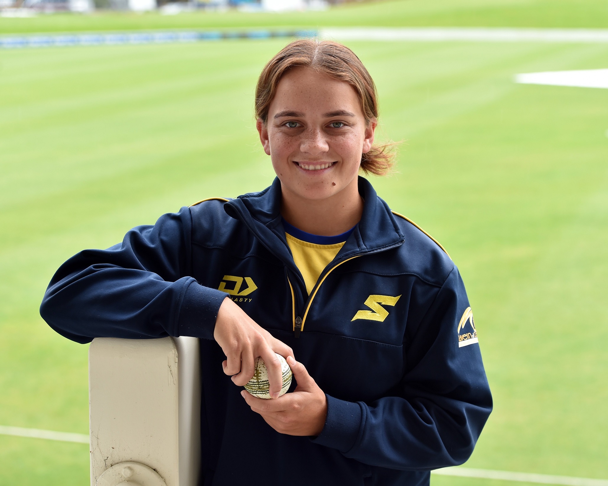 Otago spinner Eden Carson reflects on an incredible 12 months in the sport. Photo: Gregor Richardson