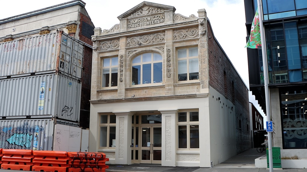 The fully-restored Lawrie and Wilson building on Tuam St. Photo: Geoff Sloan