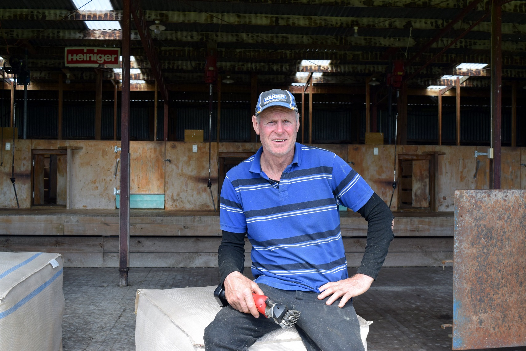 West Otago A&P Society junior vice-president Bruce Weller, of  Waikoikoi, is set for show day in...