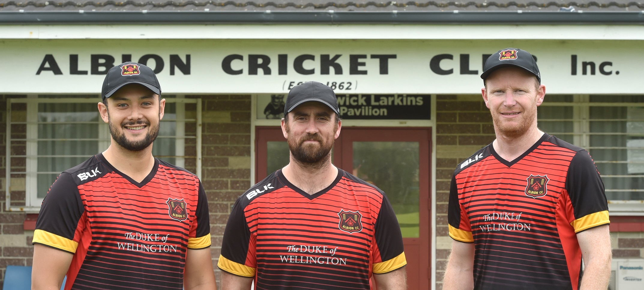 Albion trio Josh Cuttance (from left), Jamie Glenn and Tim Ford have played almost 800 senior...