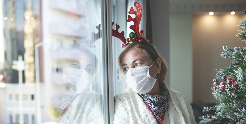 covid christmas isolation getty