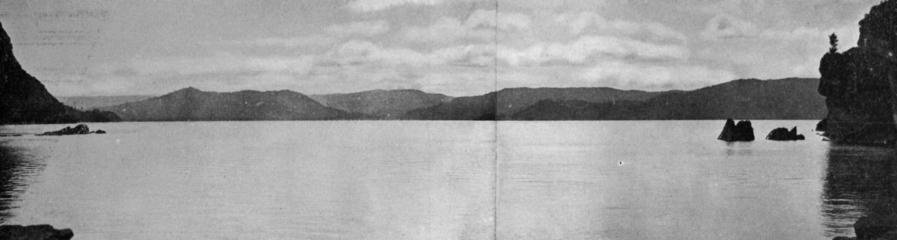 Lake Waikaremoana, in the North Island’s Urewera district. — Otago Witness, 3.10.1922