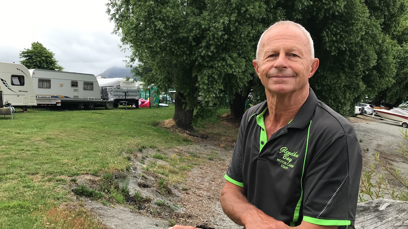 Glendhu Bay Motor Camp co-manager Phil Hunt expects nearly 1800 guests to be in residence by...