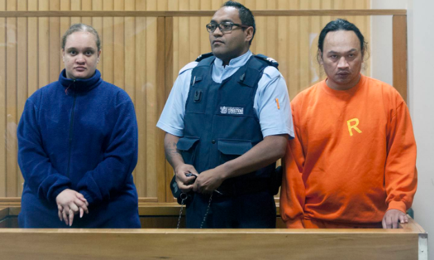 Tania Shailer and David William Haerewa in court. Photo: NZ Herald