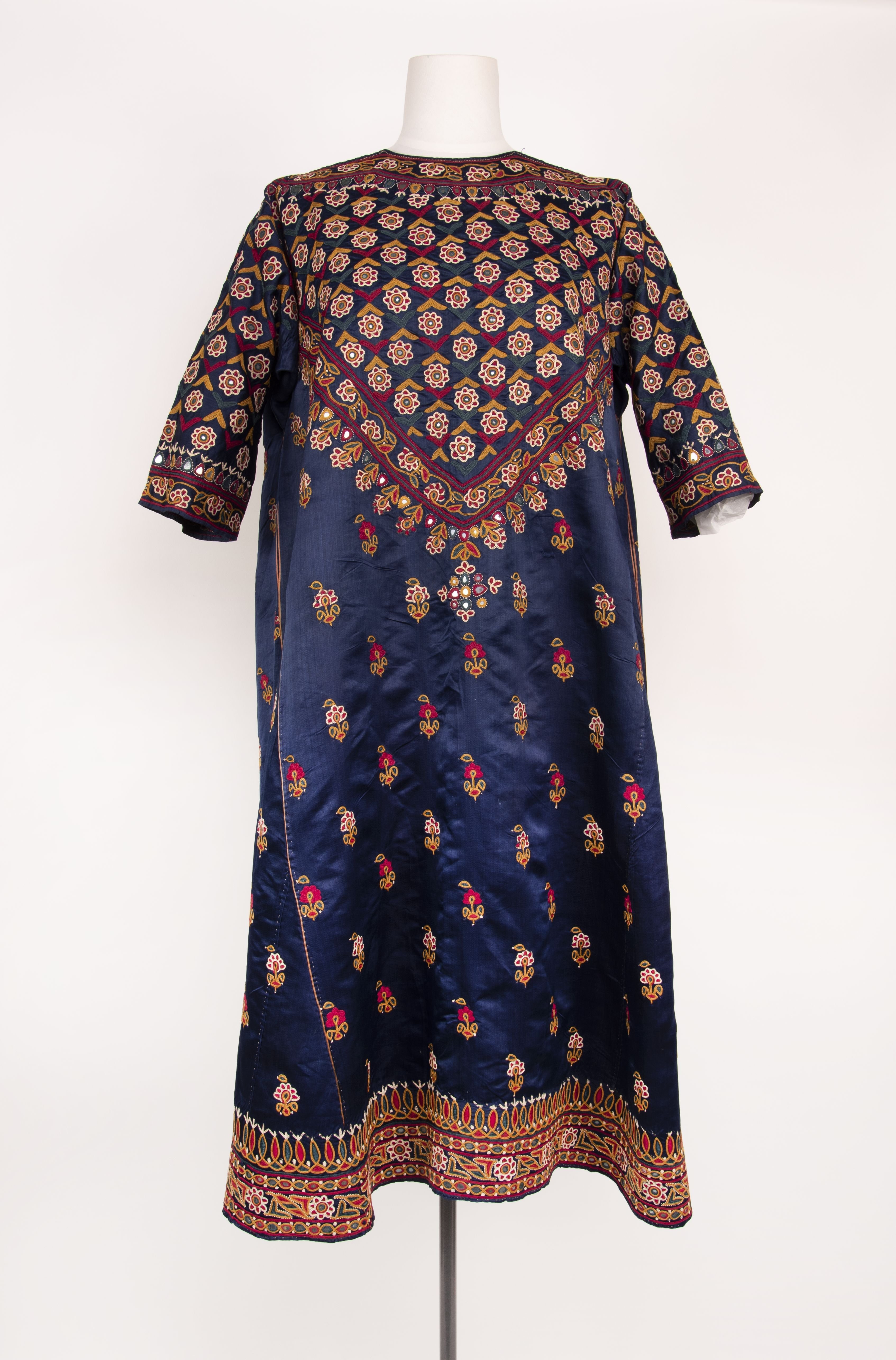 Early 20th century embroidered silk aba, previously owned by Dorothy Theomin. IMAGES: MARGERY...