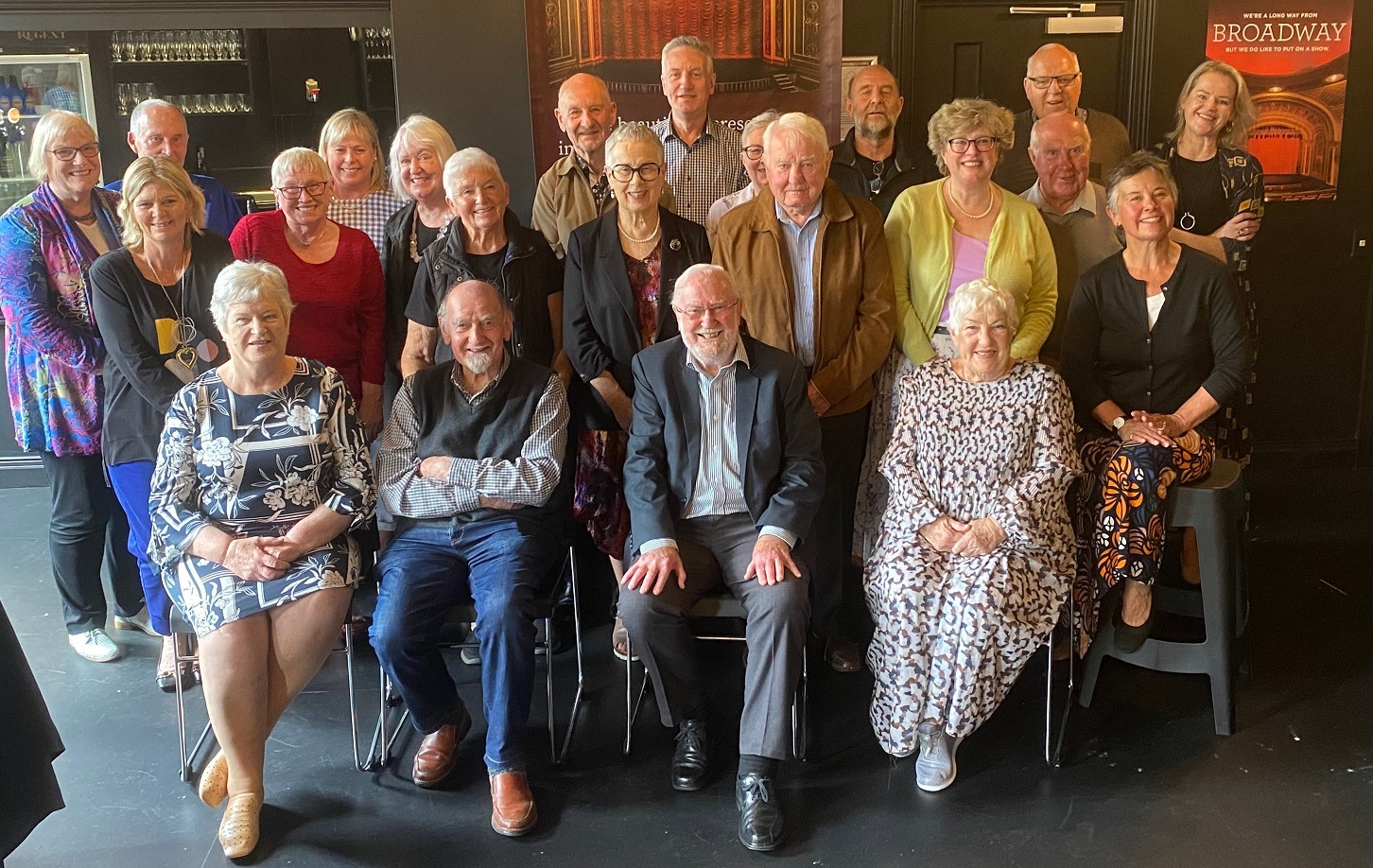 Regent Theatre Trust of Otago past and present trustees, long-standing volunteers and staff...