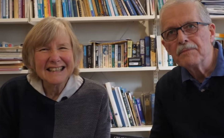 Andrew Bagshaw's parents Dame Sue and Phil. Photo: RNZ