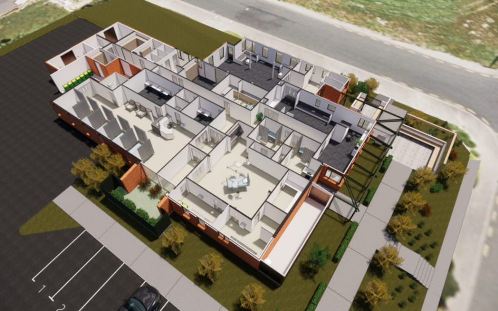 An artist's impression of Southland Charity Hospital. Photo: Southland Charity Hospital