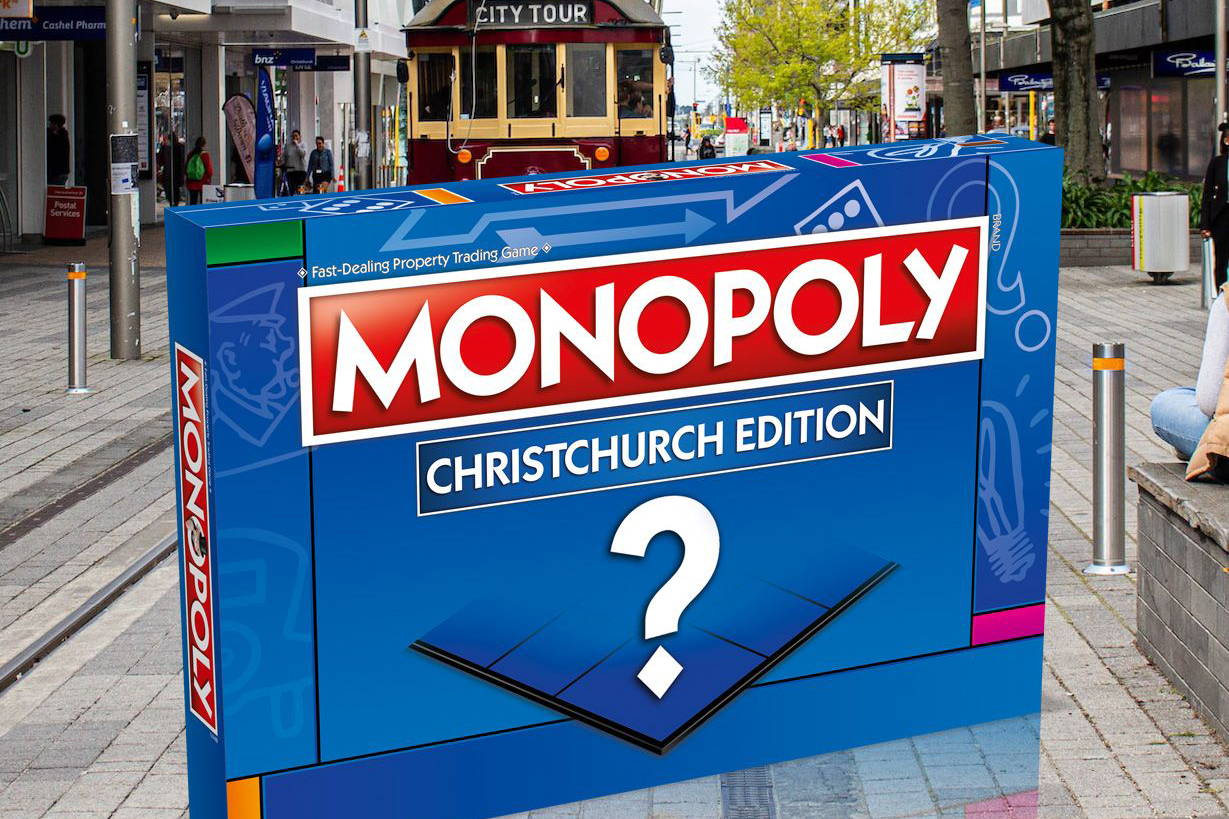 What will be on the Christchurch Monopoly board? Montage: Christchurch Star 