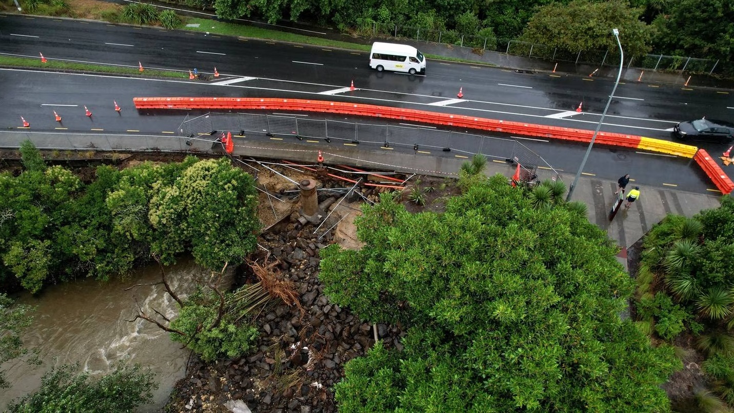 Millions will be required to fix Auckland's flood-battered roads. Photo: NZ Herald