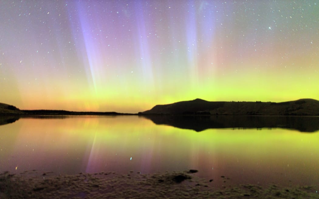 More auroras are expected this week due to a period of solar maximum. Photo: Supplied / Ian Griffin