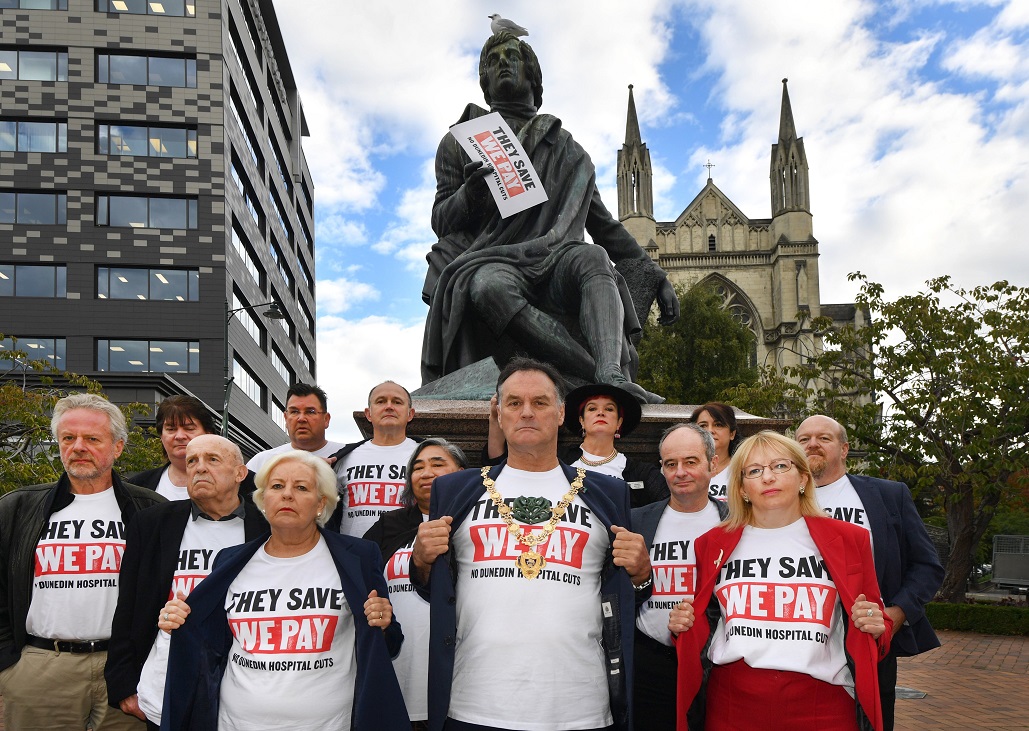 The Dunedin City Council takes a stand, protesting the Government’s cuts to the design of the...