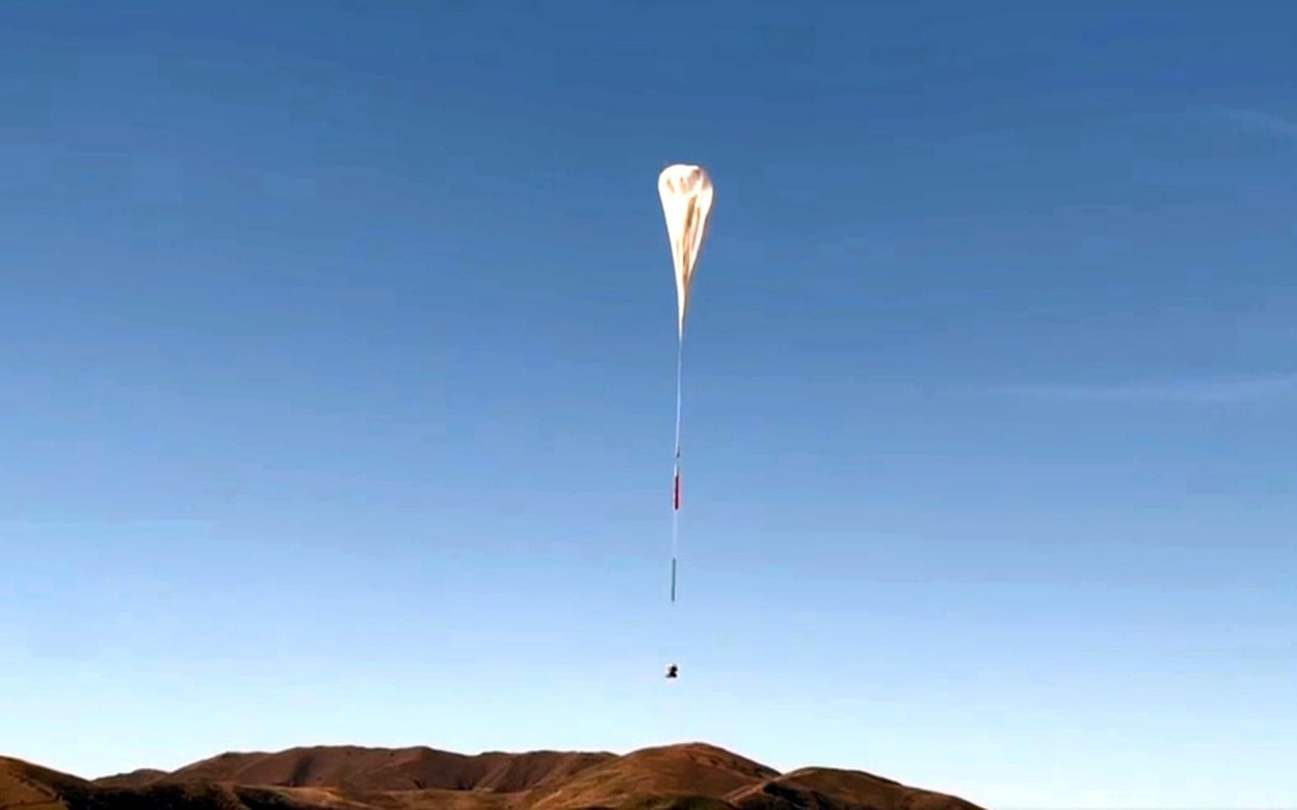 NASA's super pressure balloon launches from Wānaka Airport. Photo: Jeremy Culpitt