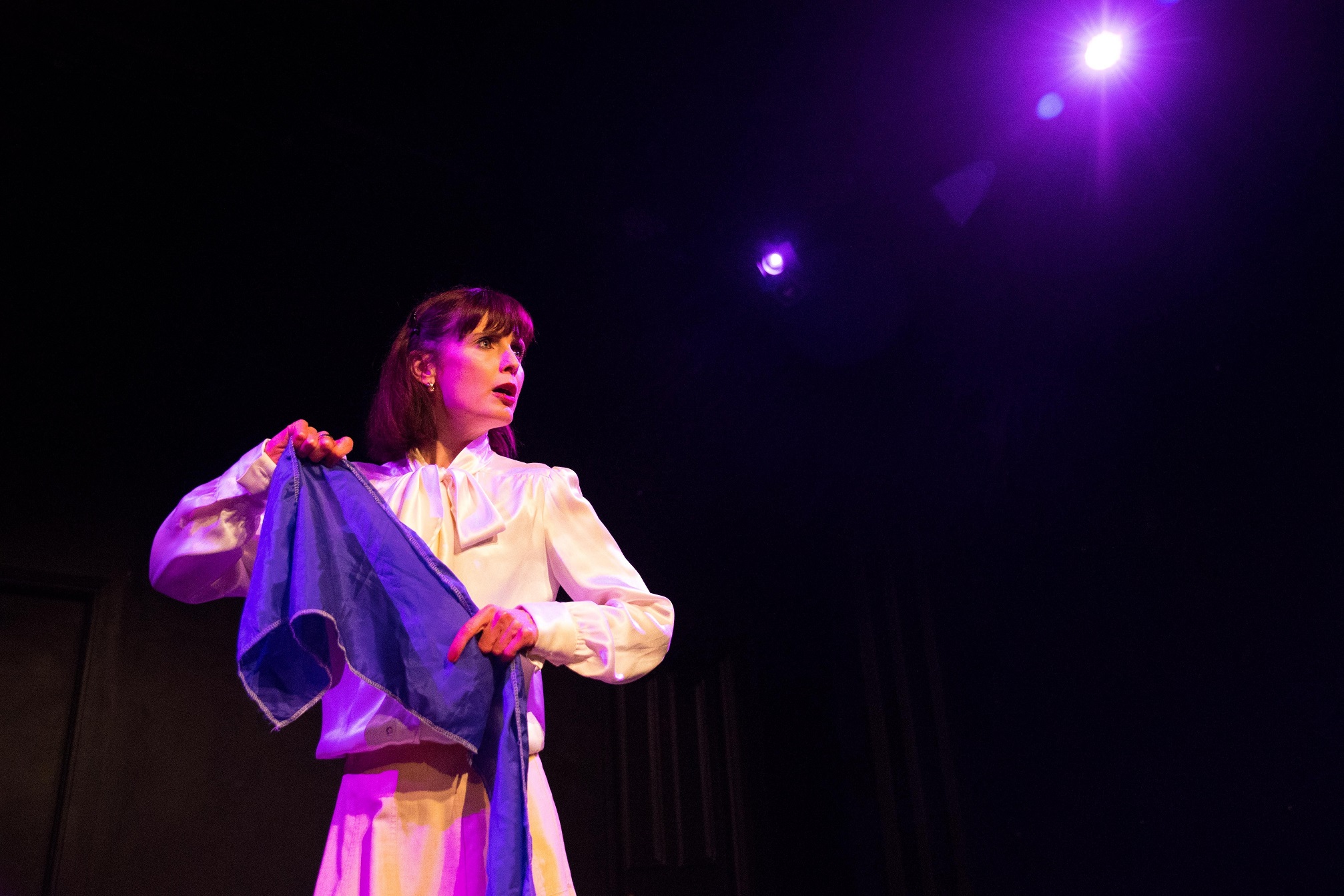 Bea Lee-Smith as Cecily, a divorced Brit seeking a new life in New Zealand. Photo: Dianna Thomson