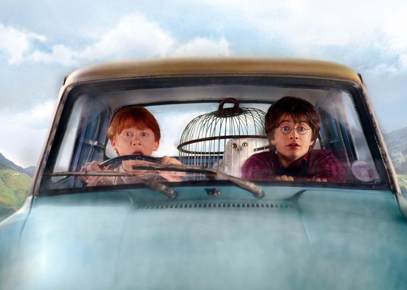 I longed to accompany Harry and Ron on their adventures. Photo: Courtesy of Warner Bros.