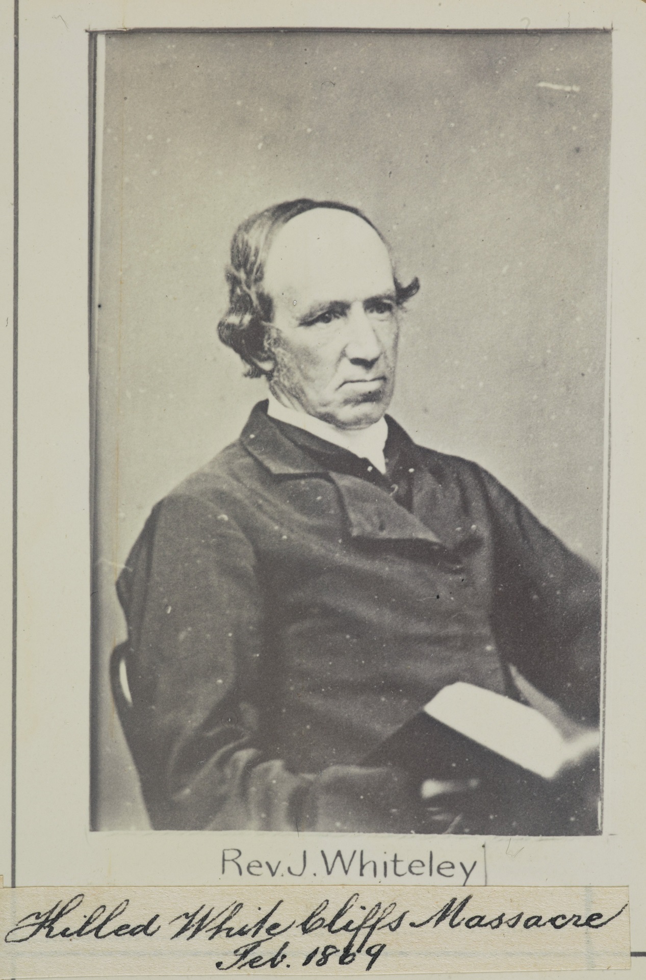 The Rev. John Whiteley, Methodist missionary. Unknown photographer, c. 1900. Courtesy of Puke...